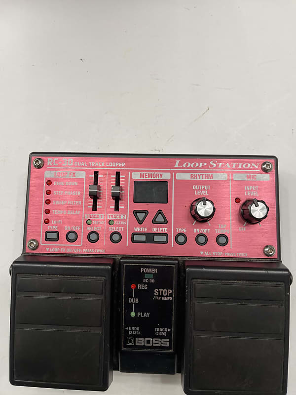 Boss RC-30 Loop Station Looper Sampler Phrase Recorder Guitar Effect Pedal  + PSU