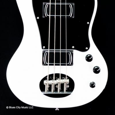 Lakland Guitars Skyline - Decade 4 - White - Rosewood - w/Gig Bag - 8.10 lbs. image 2