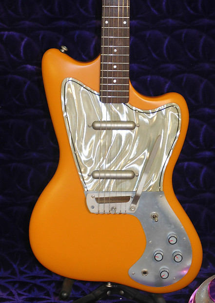 Danelectro Dead On '67 Reissue Tangerine Surf Orange Finish!