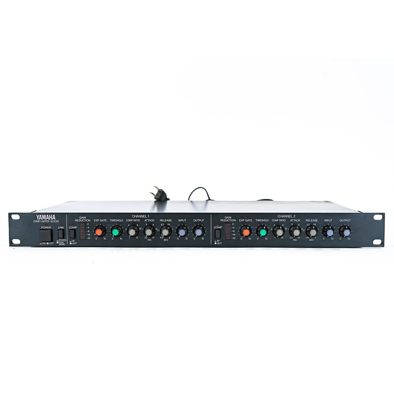 Yamaha GC2020 2 Channel Stereo Compressor / Limiter Dynamic Processor Rackmount image 1