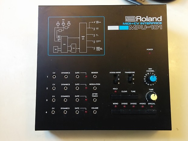 Roland MPU-101 Midi to CV interface | Reverb