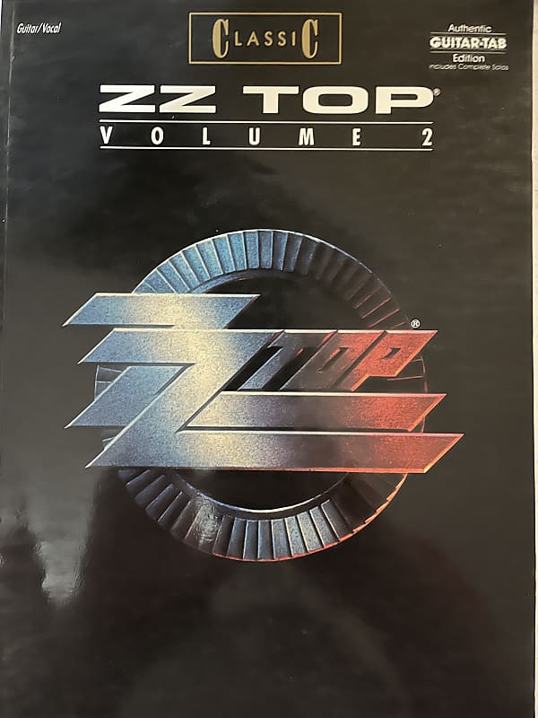 Zz top 2025 guitar tab books