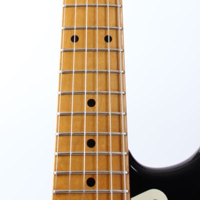 1994 Fender Stratocaster '57 Reissue Lefty Custom Shop Pickups black image 4