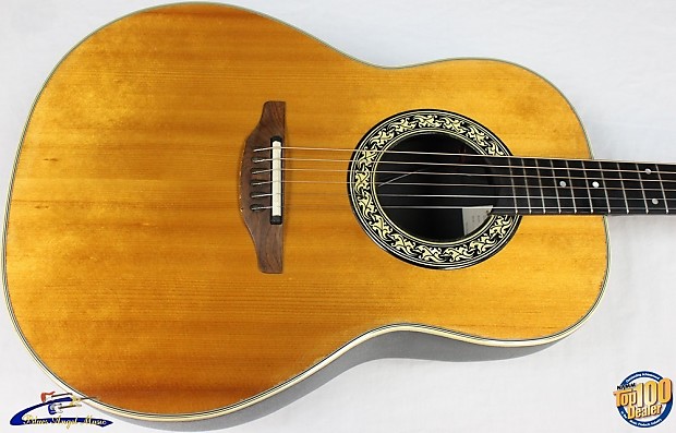 Vintage 1970-71 Ovation Balladeer 1111-4 Acoustic-Electric