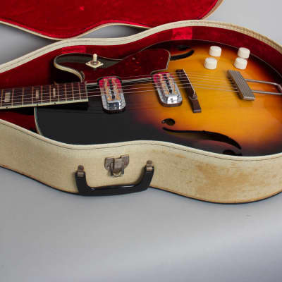 Harmony Meteor H-70 Arch Top Hollow Body Electric Guitar (1963