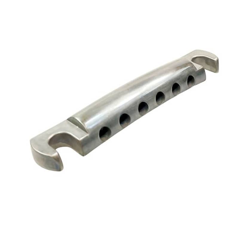 Faber TP-59P Vintage Spec Pure ALU Stop Tailpiece – Unplated image 1