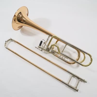 C.G. Conn Model 62HI Dual Independent Trigger Bass Trombone SN 192447 EXCELLENT image 2
