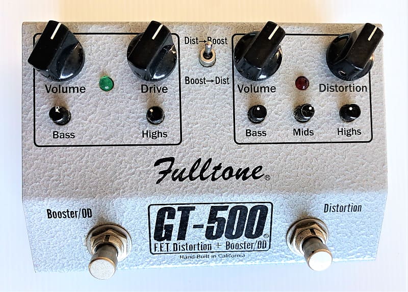 Rare Vintage Fulltone F.E.T Hi-Gain GT-500 Distortion and