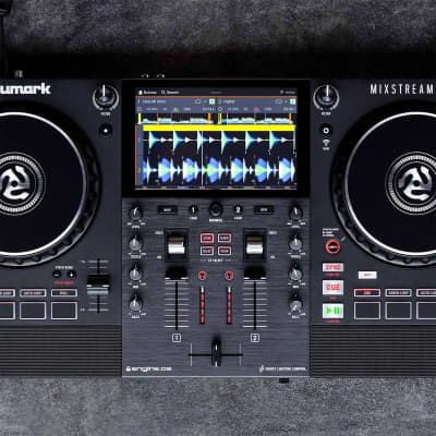 Numark Mixstream Pro Standalone DJ Console w Built-In Speakers & Wifi Streaming image 11