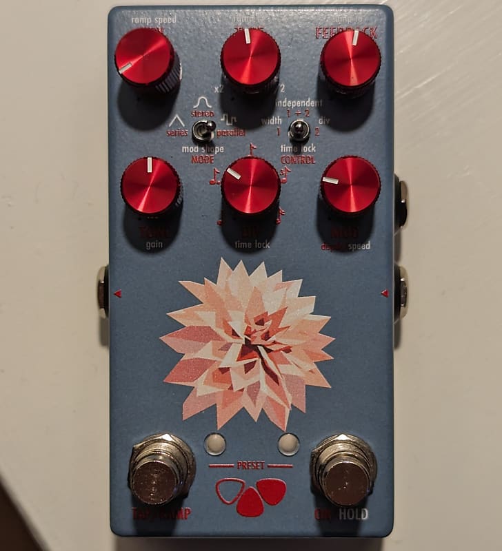 Flower Pedals Dahlia Stereo Analog Delay 2024 - | Reverb Australia