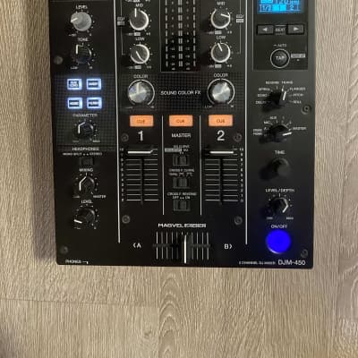 Pioneer DJM-450 Compact Two-Channel DJ Mixer DJM450 Black | Reverb