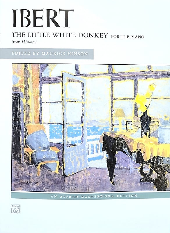 Jacques Ibert - The Little White Donkey - Piano Sheet Music | Reverb