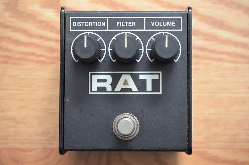 ProCo Rat 2 Distortion Vintage LM308 1991 Black