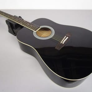 Maestro SA41BKCH Acoustic Guitar Black Reverb