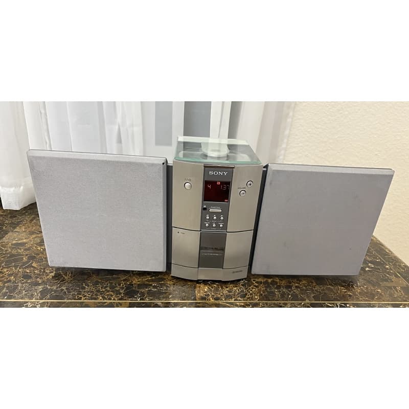 Sony HCD-ED2 AM/FM/CD/Cassette Stereo Mini System Tested | Reverb