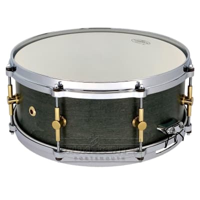 Canopus 'The Maple' 10ply Snare Drum 14x5.5 Black Olive | Reverb UK