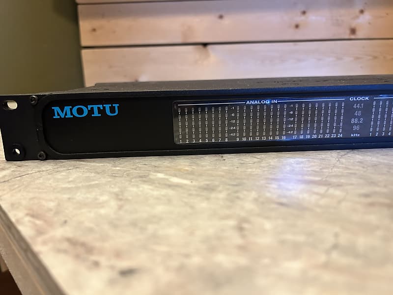 MOTU 24io with PCIe-424 audio card, AD/DA converter | Reverb