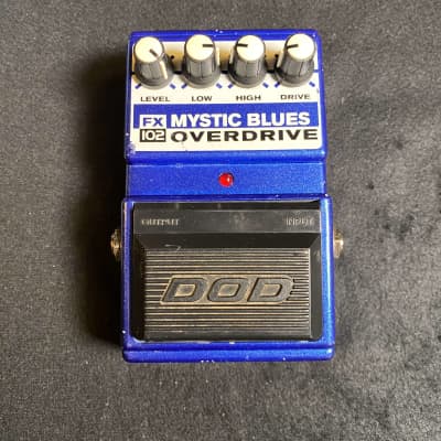 Reverb.com listing, price, conditions, and images for dod-fx102-mystic-blues-overdrive