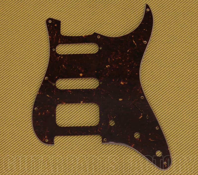 099-1337-000 Genuine Fender H/S/S Tortoise Stratocaster/Fat Strat Pickguard image 1