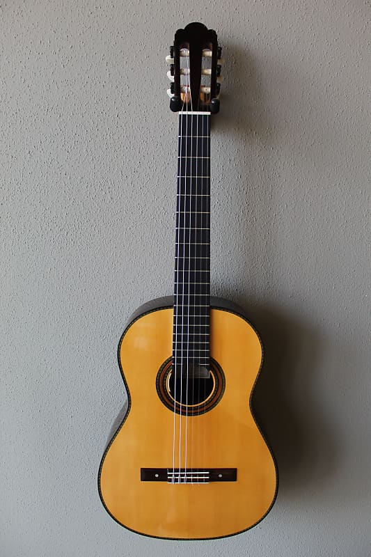 Used 2021 Manuel Adalid Torres Model Classical Guitar with Pickup image 1