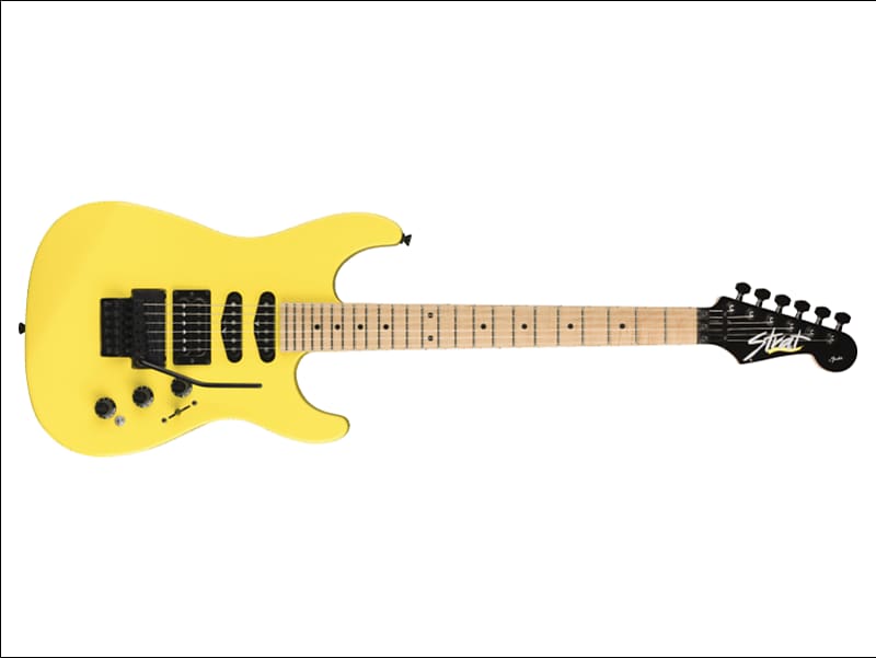 Fender Limited Edition HM Strat Reissue 2020 Frozen Yellow | Reverb