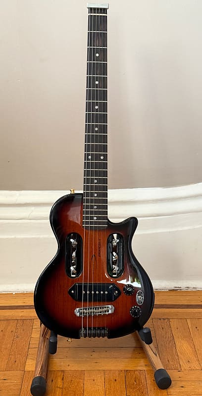 Traveler EG-1 Standard Electric Travel Guitar Satin Red | Reverb