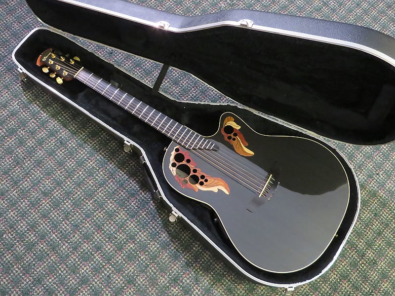 1999 Beautiful Ovation Adamas 1597 Acoustic/Electric! Carbon FiberTop  Guitar! w/OHSC