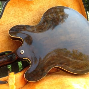 Greco SA-550W MIJ ES-335 Style Japan Lawsuit  Guitar 1978 Walnut Brown image 10