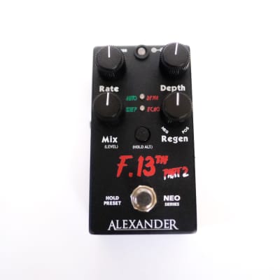 Reverb.com listing, price, conditions, and images for alexander-pedals-f-13-flanger