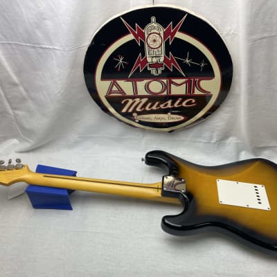Fender JV Modified '50s Stratocaster HSS Guitar - MIJ Made In Japan 2022 - 2-Color Sunburst / Maple neck image 14