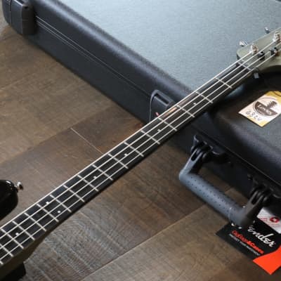 1999 Modulus VJ4 Electric 4-String Bass Guitar Black + Case (6824) image 3