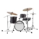 Ludwig Breakbeats by Questlove 4-Piece Shell Pack with Snare Drum - Black Gold Sparkle