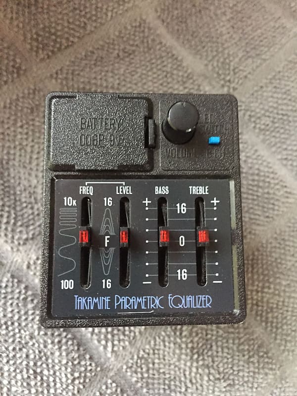 Takamine Parametric EQ preamp Reverb