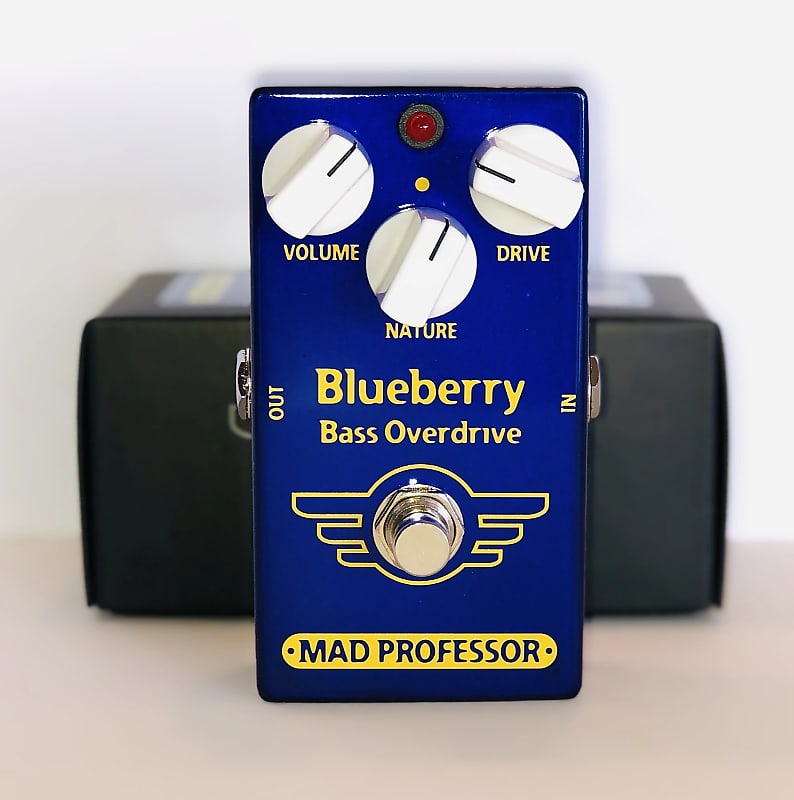 Mad Professor Blueberry Bass Overdrive | Reverb
