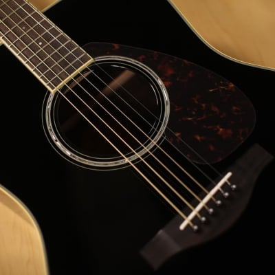 Yamaha LL6 ARE Acoustic Guitar - Black | Reverb