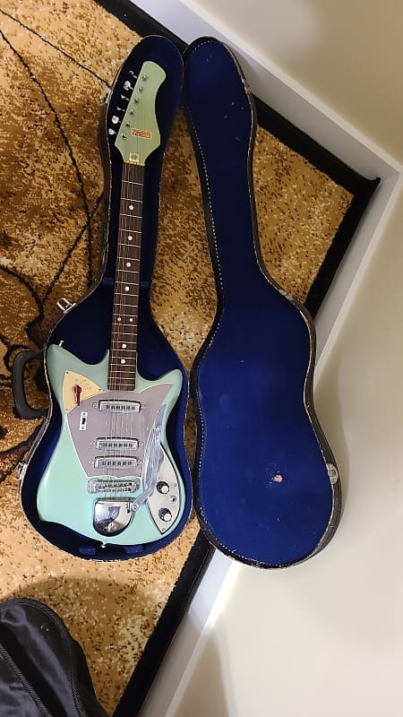 Teisco Kawai Guyatone Victoria Zenon 1960s Surf Green RARE