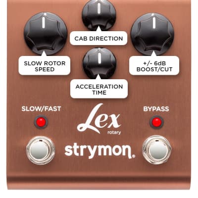 Strymon Lex Rotary - Rotating Speaker Effects Pedal V1 image 4