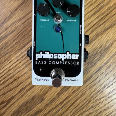 Reverb.com listing, price, conditions, and images for pigtronix-philosopher-bass-compressor