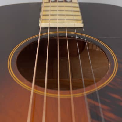 Gibson  L-C Century of Progress Flat Top Acoustic Guitar (1935), ser. #213A-1 (FON), original black hard shell case. image 14
