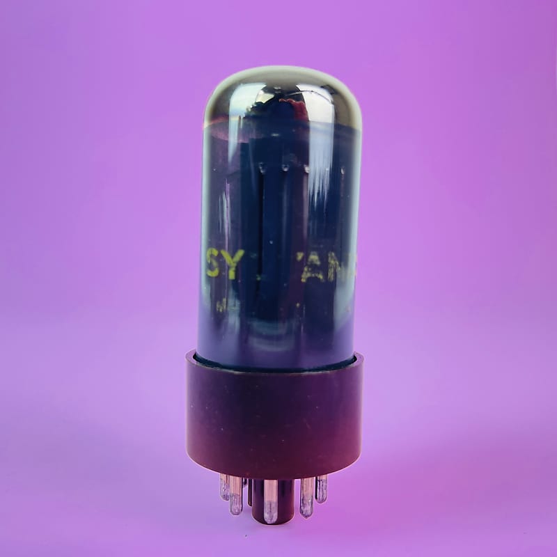 NOS Sylvania 6V6GT Brown Base Vintage Vacuum Tube USA Made Reverb