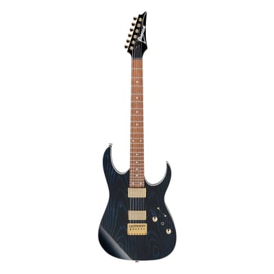 Ibanez RG421HPAHBWB RG High Performance Electric Guitar - Blue Wave Black image 1