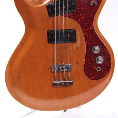 1966 Mosrite Mark X Joe Maphis Bass 502 natural image 2