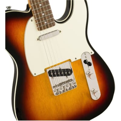 Squier Classic Vibe '60s Custom Telecaster 6-String Right-Handed Electric Guitar with Indian Laurel Fingerboard, Nyatoh Body and Tinted Gloss Urethane Neck Finish (3-Color Sunburst) image 4