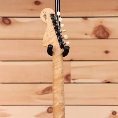 Fender Custom Shop 1964 Mustang NOS - Olympic White with Baltic Blue Racing Stripe - CZ562674 image 10