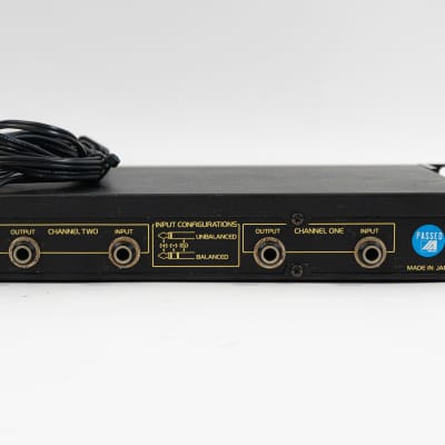 Maxon GE1500 Dual 2/3 Octave 2-Channel Equalizer / EQ