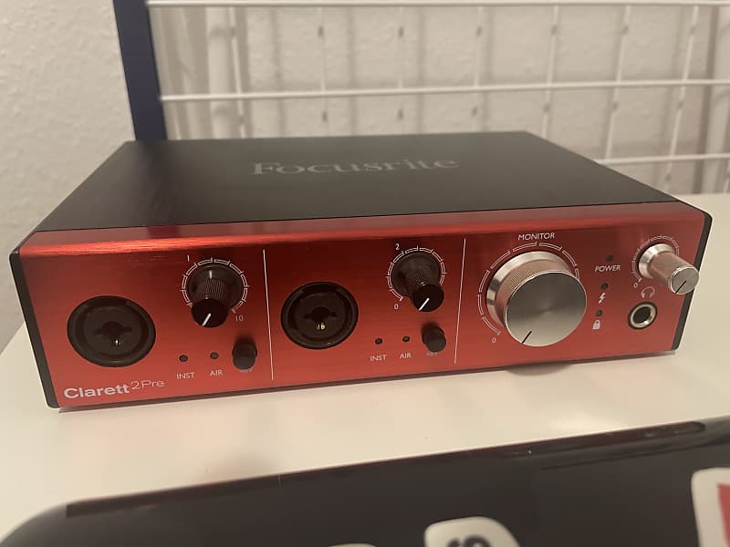 Focusrite Clarett 2Pre (Thunderbolt) Audio Interface | Reverb