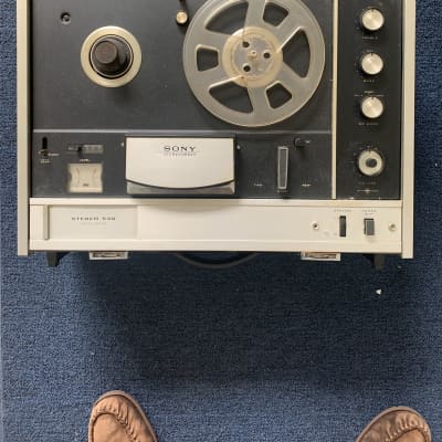 Sony TC-105 Reel-to-Reel Tape Recorder w/ Manual