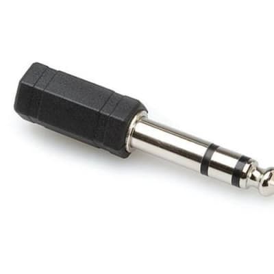 Hosa Adaptor 3.5 mm TRS (F) to 1/4'' TRS, Stereo image 1