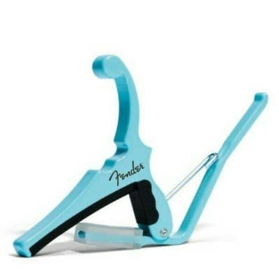 Fender x Kyser Electric Guitar Capo, Daphne Blue KGEFDBA for sale