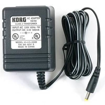 Korg KA193 AC adaptor For  Kaossilator, KP1, PX4, PX4B and PXR4 - 4.5 volt image 1